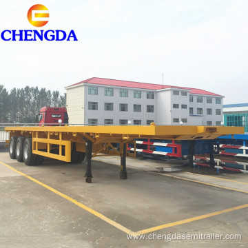 2 Axle 40ft Flatbed Trailer